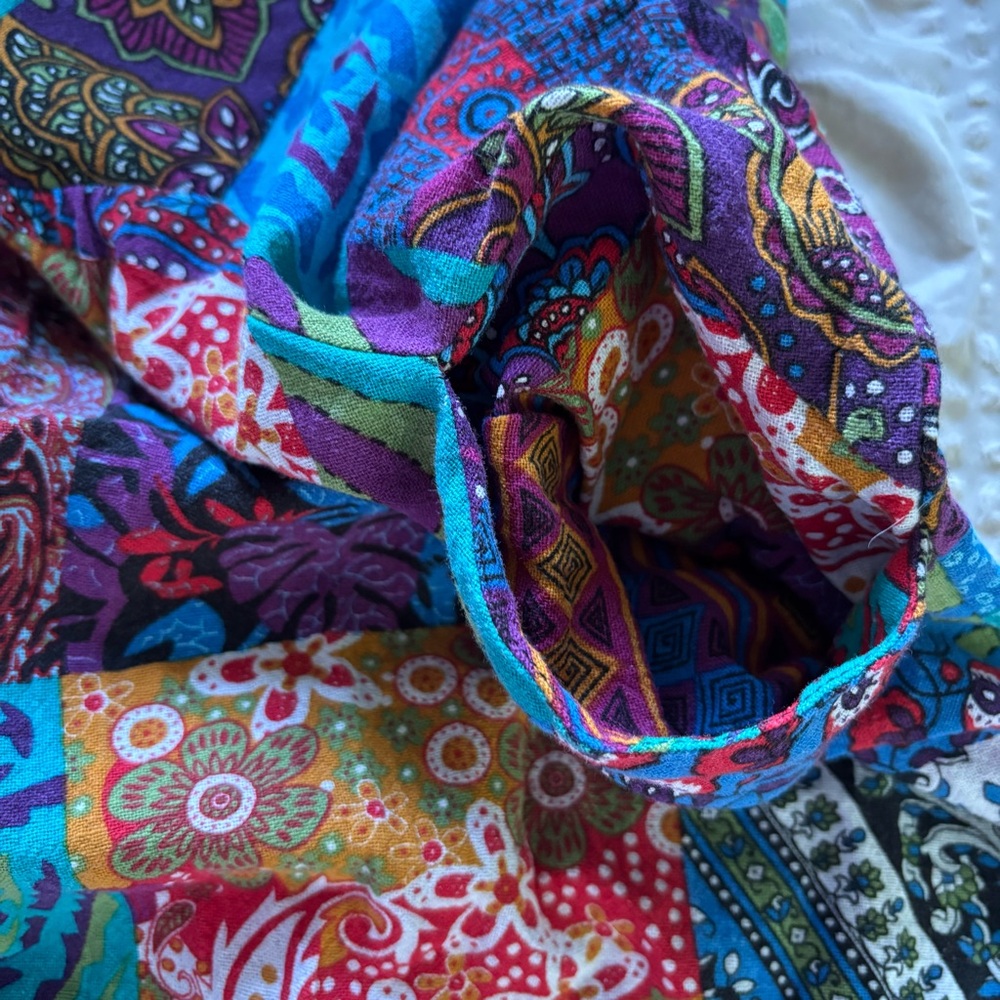 Colorful Patchwork overalls - Picture 8 of 10